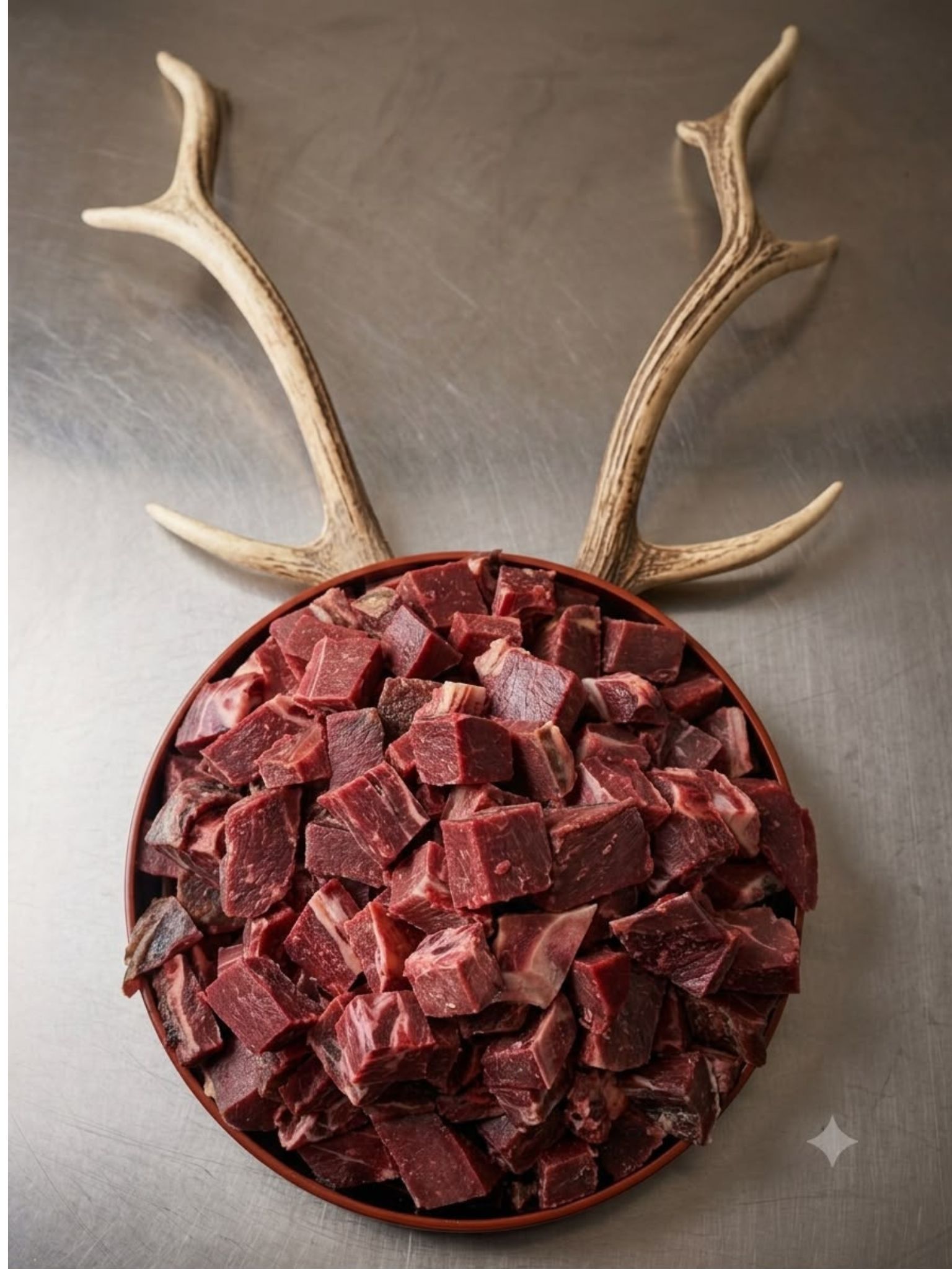 Bone-in mixed deer meat