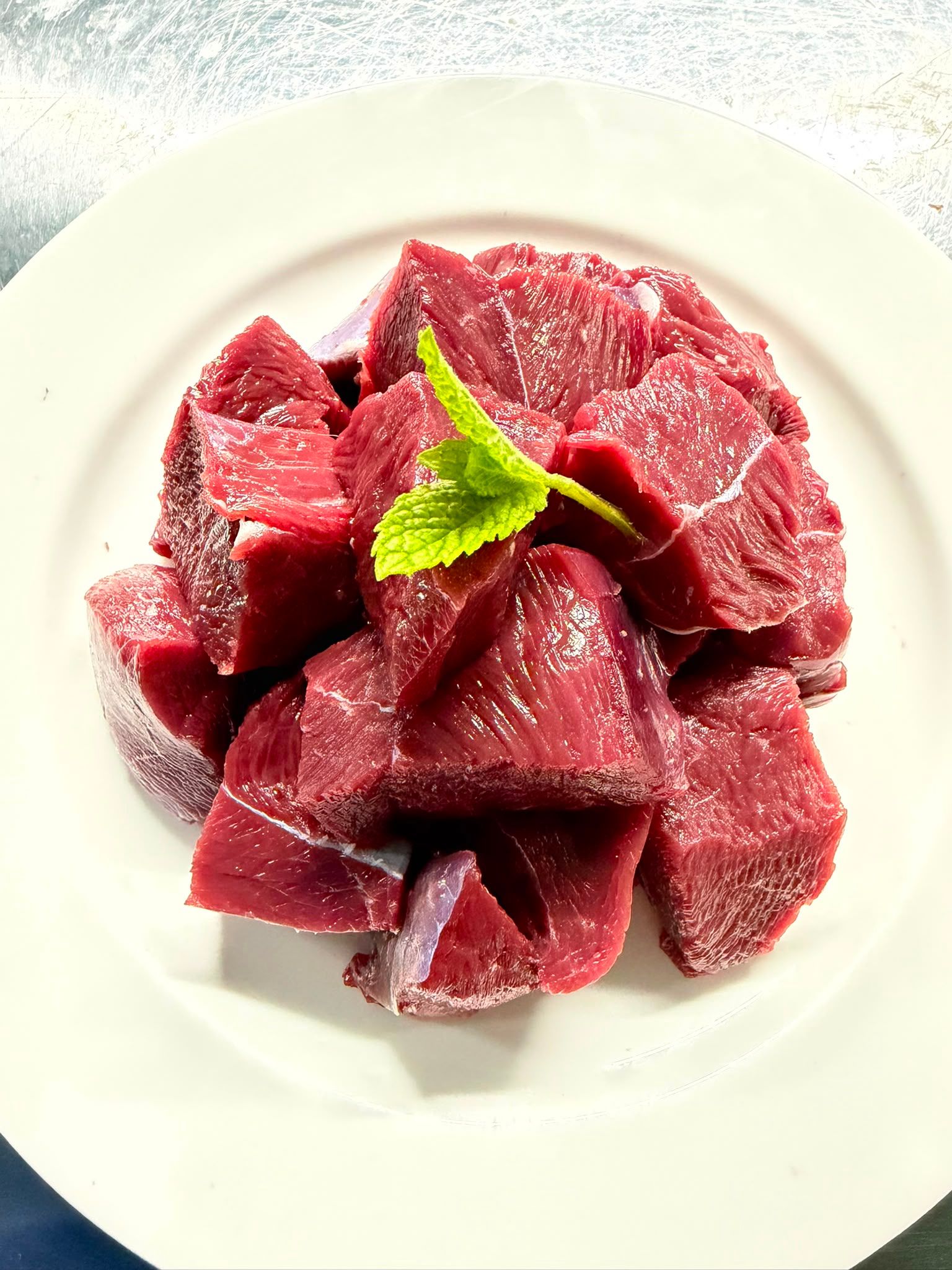 Boneless deer meat